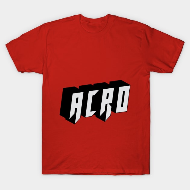 ACRO 3D drone pilot gifts T-Shirt by gingerman